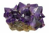 Deep Purple Amethyst Crystal Cluster - Congo #148703-2